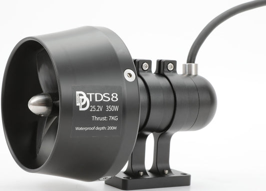 TDS8 Metal Underwater Thruster ROV thrust 7.0kg 25.2V 350W Pressure resistance depth 200m