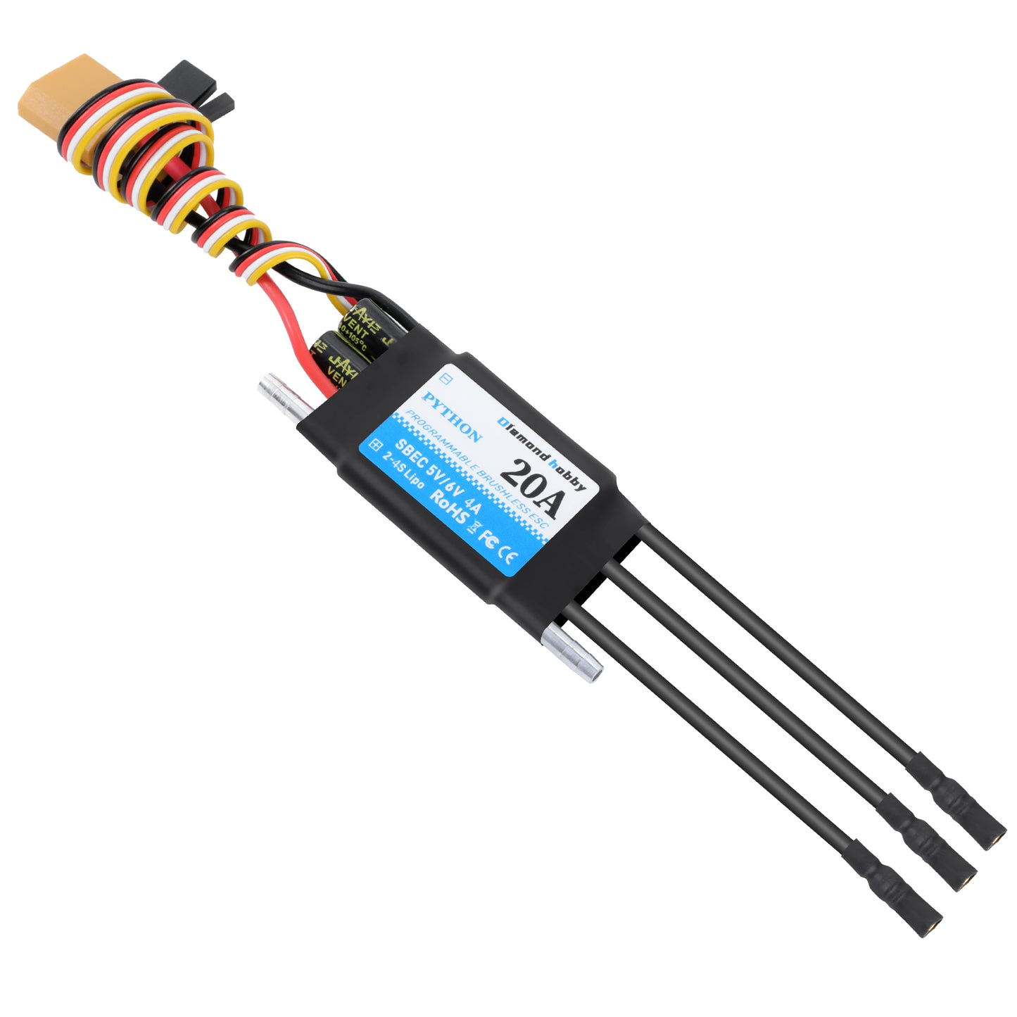 DH 20A-130A Water Cooled  Brushless ESC