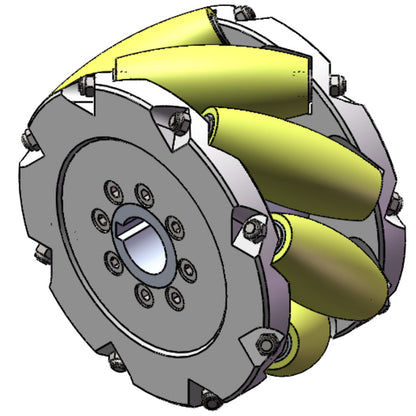 4 Inch(100mm) A Set Of 4 Heavy Duty Industrial Mecanum Omni Wheel