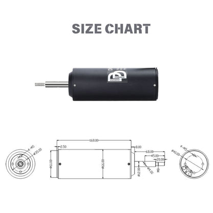 66168 Waterproof IP68 55-110V  9500W Brushless Motor