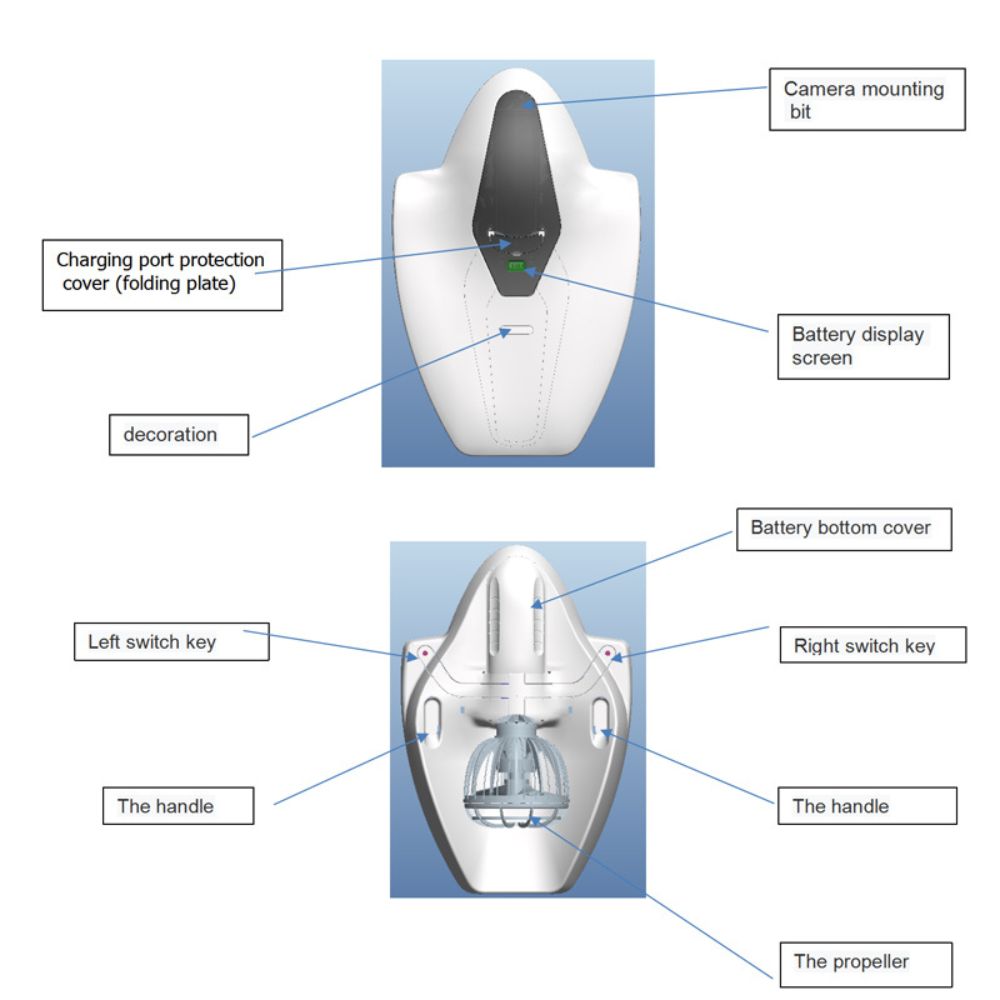 Electric Diving Surfboard