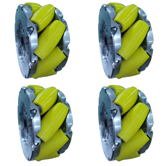 A Set Of 15 inch(375mm) 4500KG Mecanum Wheel With PU Roller