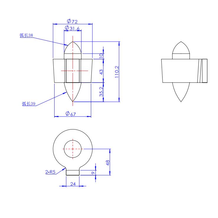 TD1.2 12V Underwater Thruster Rov Thruster without ESC