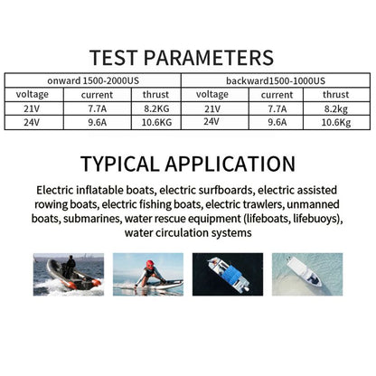 TD10 450W 11KG Underwater Thruster