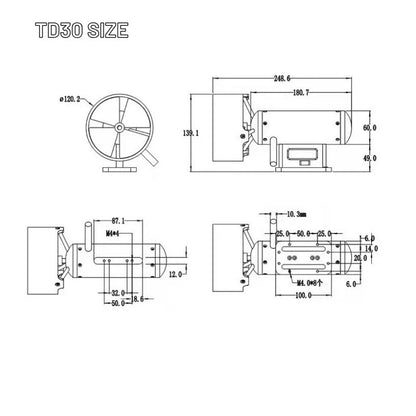 TD30/E Underwater Thruster