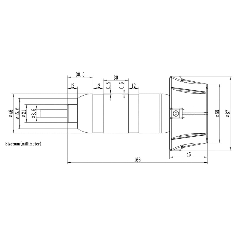 TDS6 Underwater thruster  Kayak Motor 350W | Hobbywater