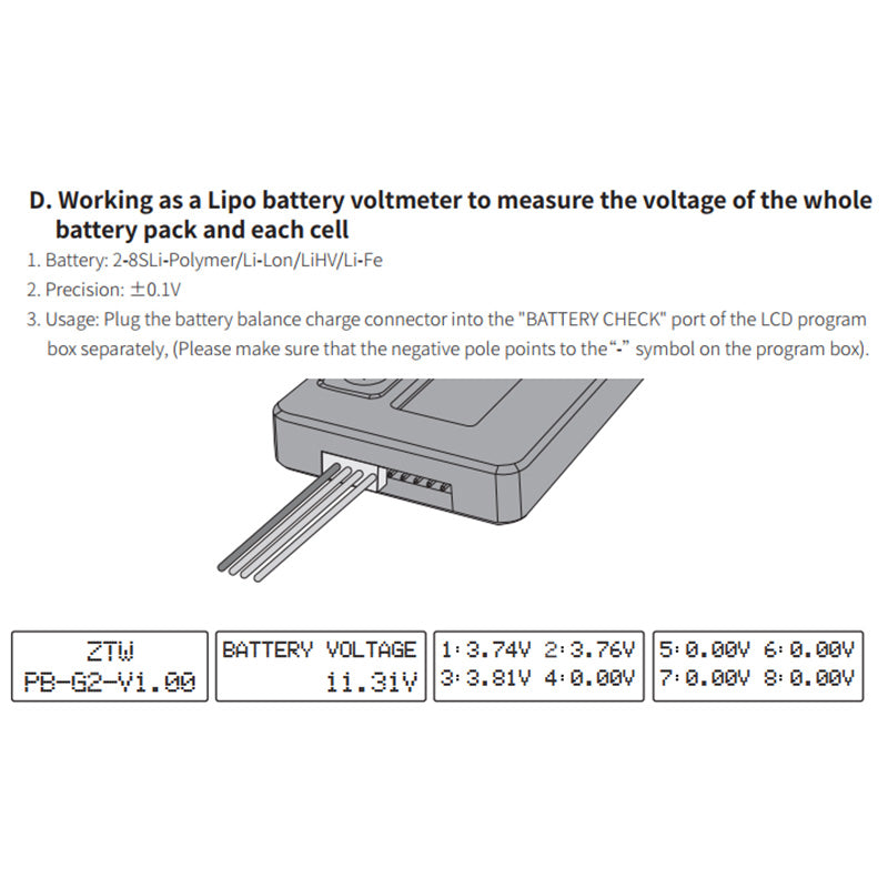 ZTW LCD Programing Card