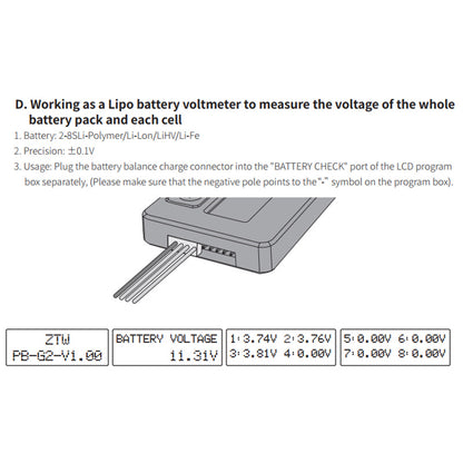 ZTW LCD Programing Card