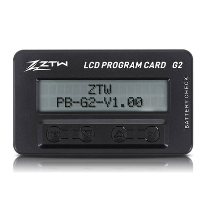 ZTW LCD Programing Card