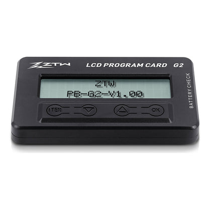 ZTW LCD Programing Card