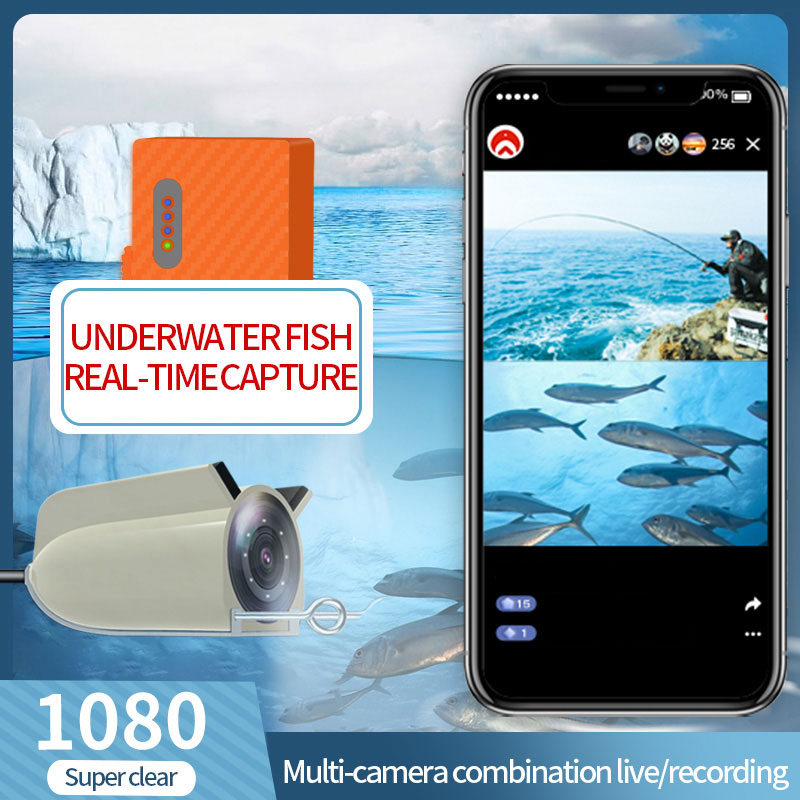 Wifi fashion underwater fishing camera