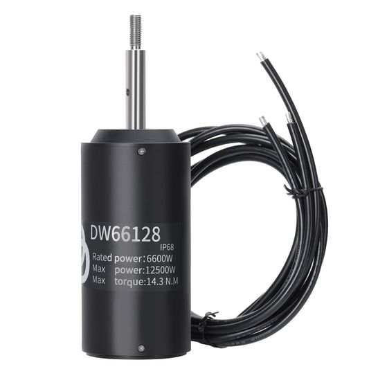 DW 66128 Waterproof  IP68  39-78V  6600W 7.5N.M Brushless Motor