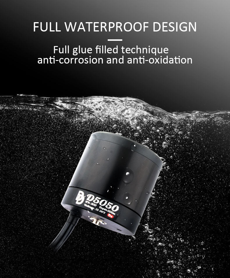 DD 5050 Waterproof Brushless Motor 12-36V | Hobbywater