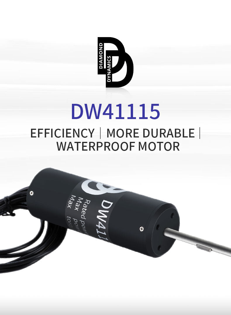 DW 41115Waterproof Brushless Motor 36V-350KV  3500W 3.5N.M IP68